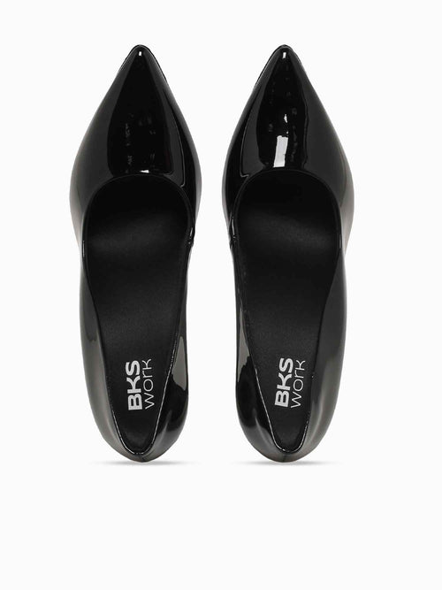 Manila Preto Verniz Black / 5 / M