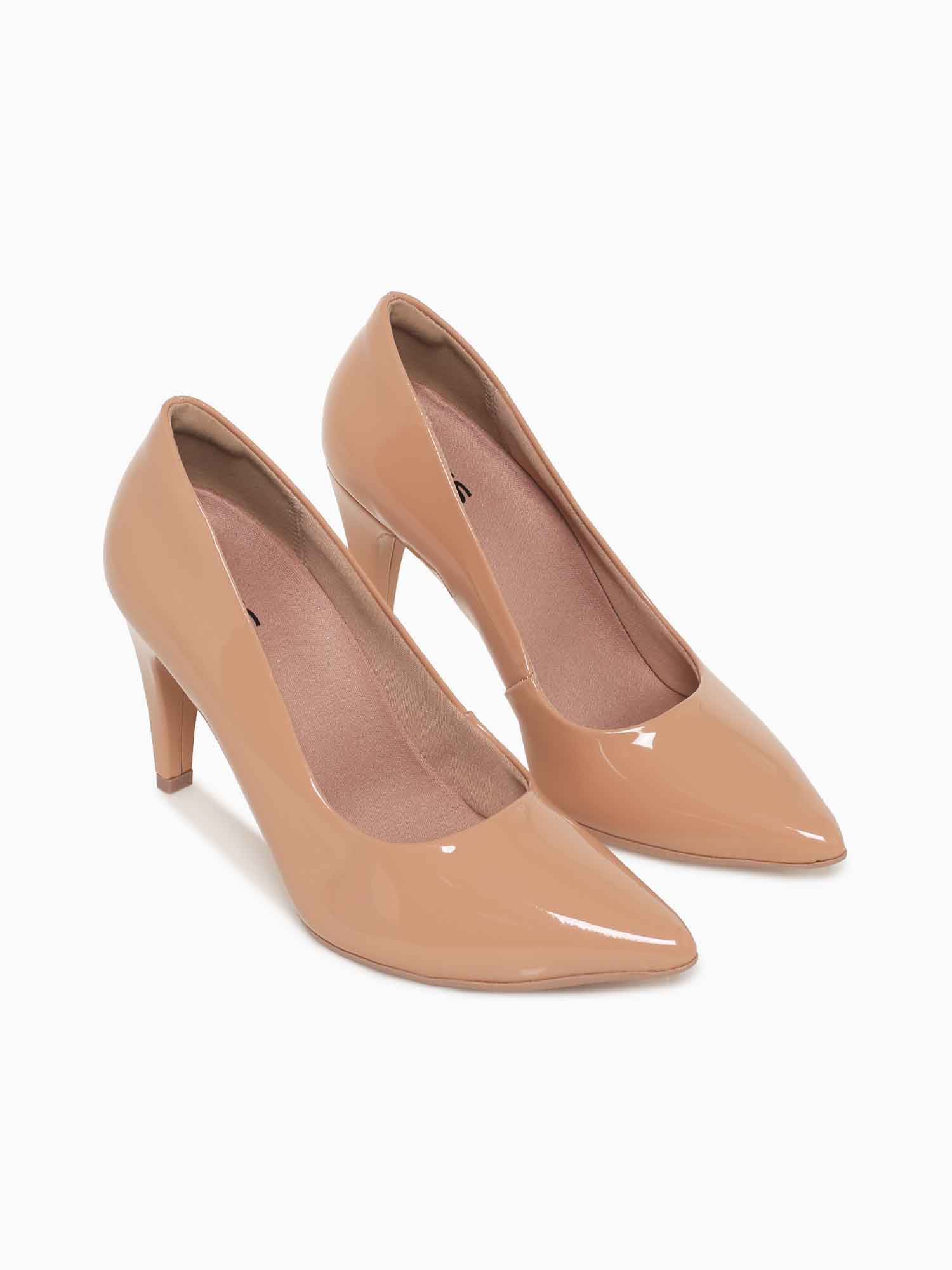 Manila Nude Claro Verniz Beige / 5 / M