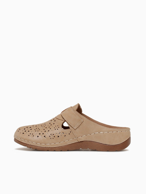 Heleina Taupe Smooth Taupe / 5 / M