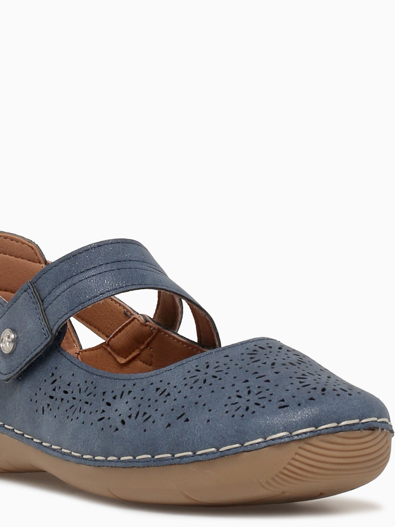 Itzel Navy Smooth Navy / 5 / M