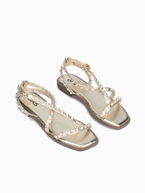 Julieane Gold Metallic Gold / 5 / M