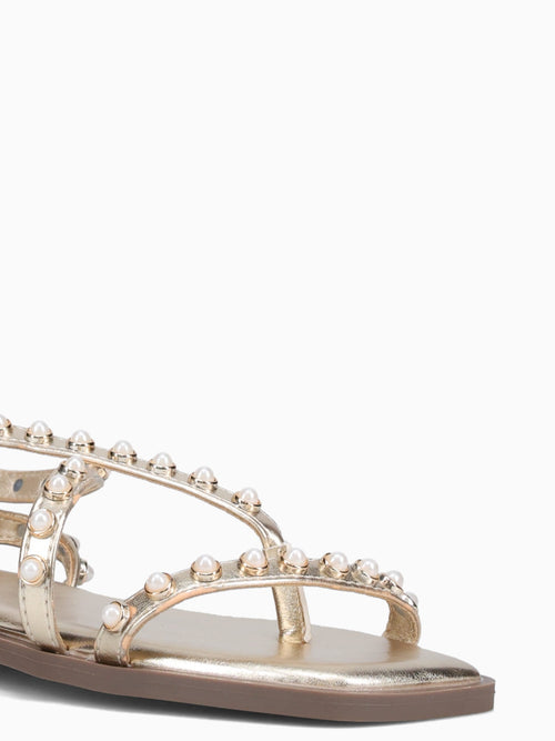 Julieane Gold Metallic Gold / 5 / M