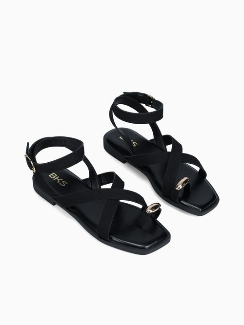 Georgina Black Suede Black / 5 / M