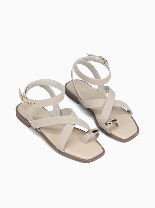 Georgina Beige Suede Beige / 5 / M