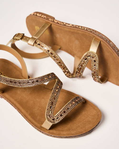 Shirley Gold Metallic