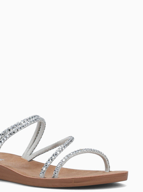 Cary Silver Metallic Silver / 5 / M