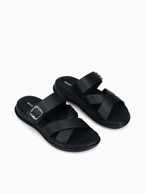 Madison Black Smooth Black / 5 / M