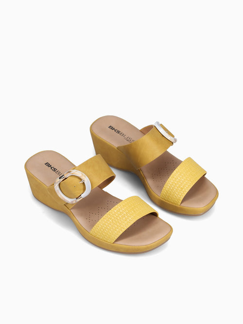 Adara Yellow Smooth Yellow / 5 / M