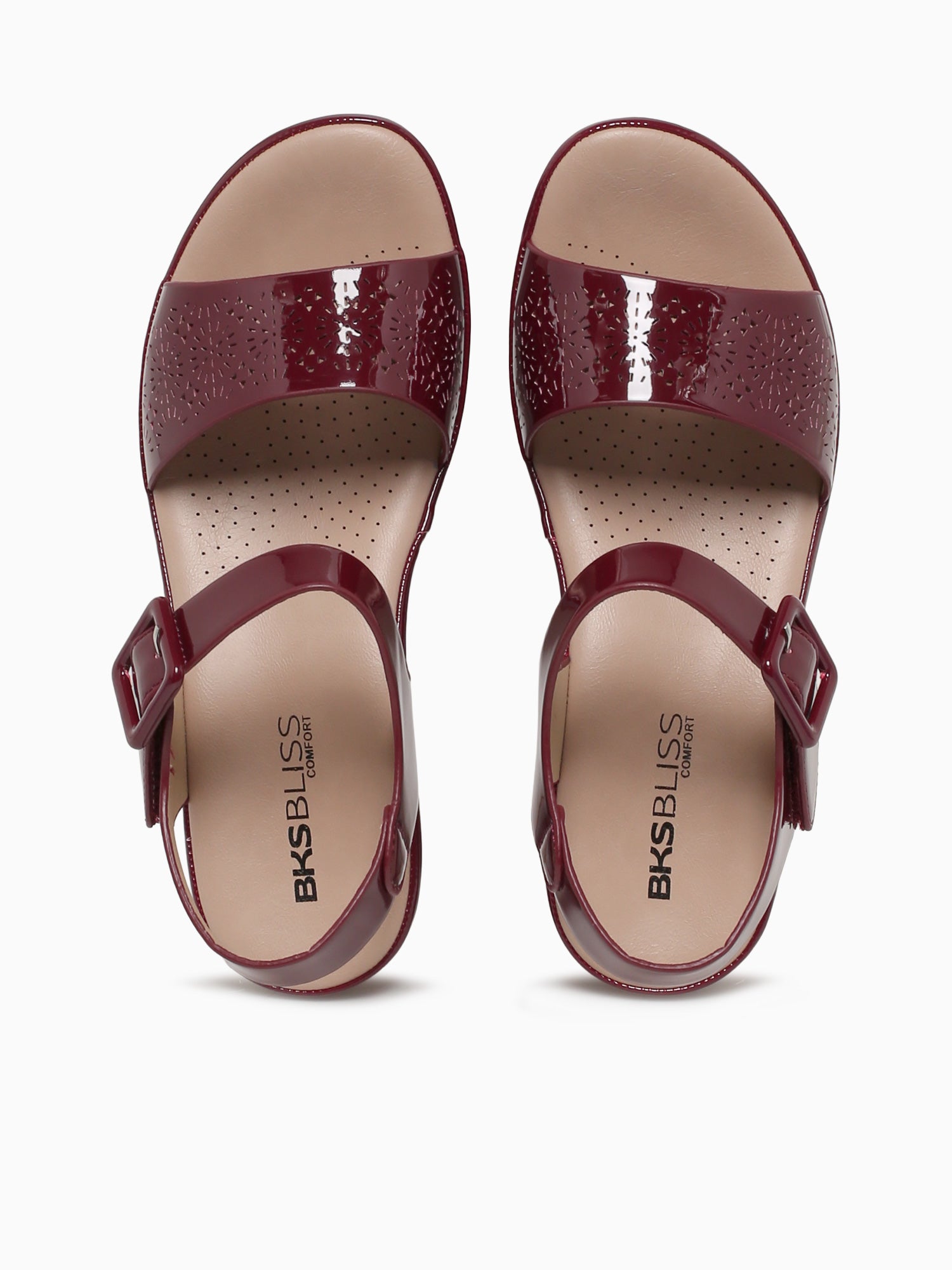 Nala Burgundy Patent Wine / 5 / M