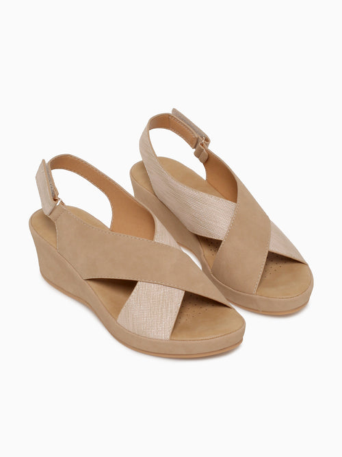 Agnes Beige Gold smooth Beige Multi / 5 / M