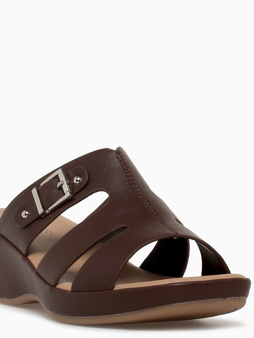 Deva Brown Smooth Brown / 5 / M