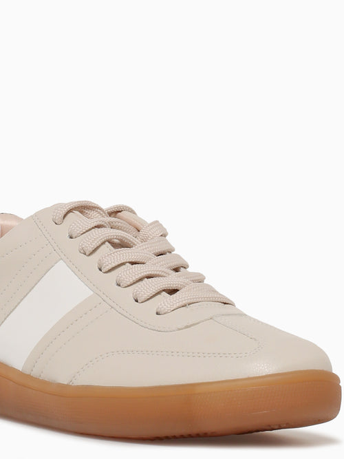 Whitney Beige White Smooth Beige / 5 / M