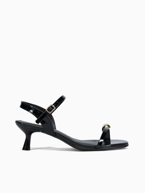 Amina Preto Verniz Black / 5 / M