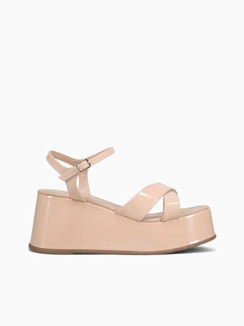 Valerie Nude Verniz Beige / 5 / M