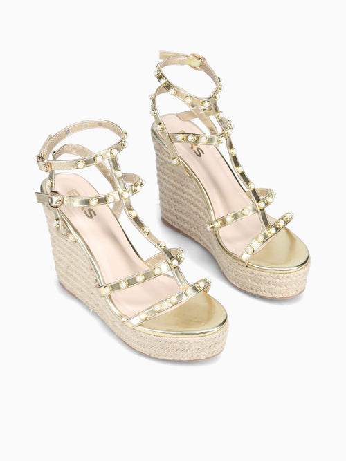 Eliza Gold Metallic Gold / 5 / M