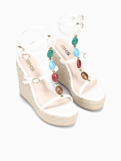 Gianvita Off White Patent Off White / 5 / M