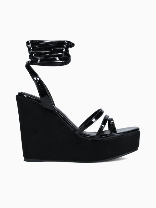 Arabella Black Patent Black / 5 / M