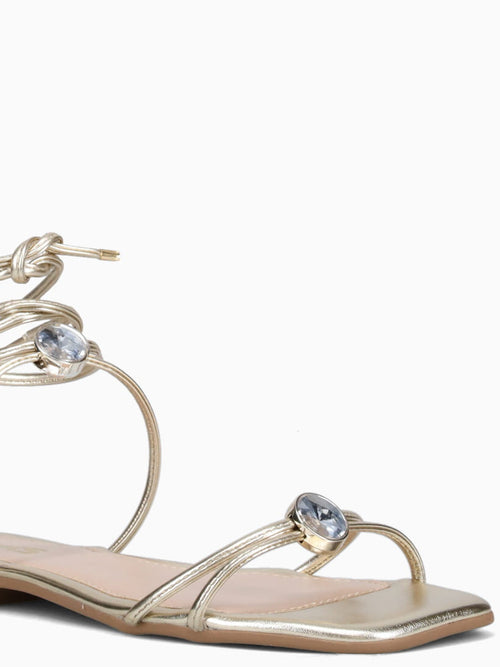 Karina Ouro Light Metallic Gold / 5 / M