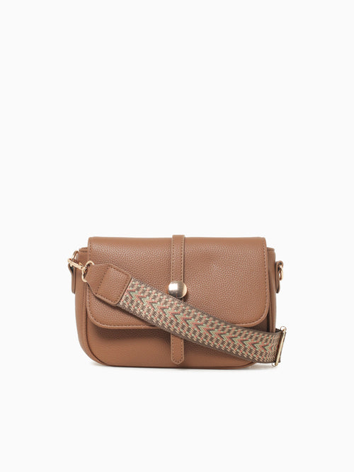 Olivia Crossbody Taupe Taupe