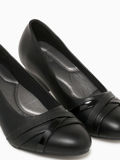 Filimina Black Smooth Black / 5 / M
