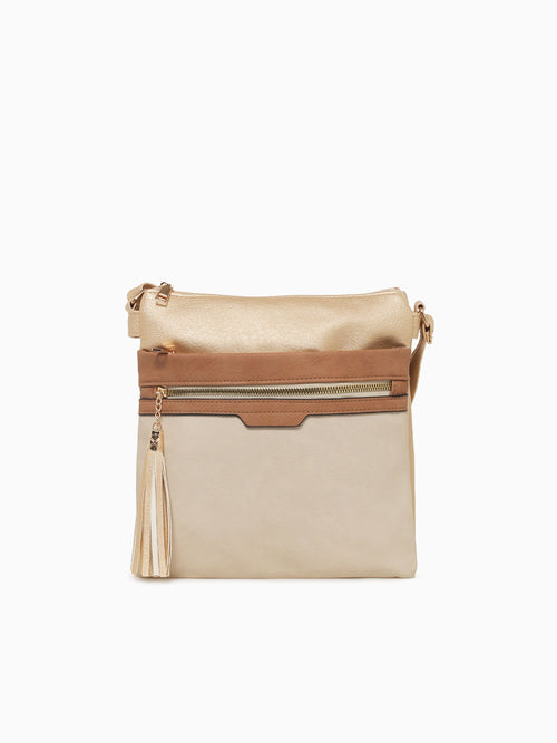 Charlotte Crossbody Gold Multi Gold