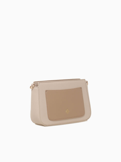 Vee Crossbody Beige Beige