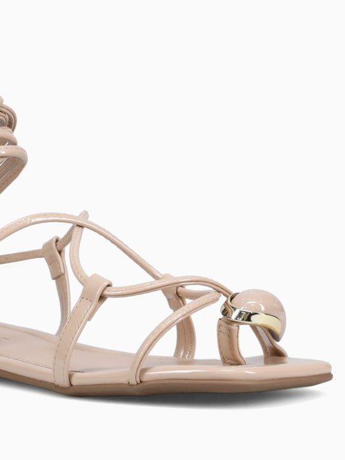 Zaynab Amendoa Verniz Beige / 5 / M