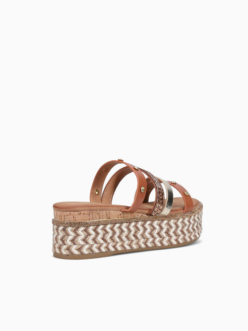 Lyric Brown Gold Smooth Brown Multi / 5 / M