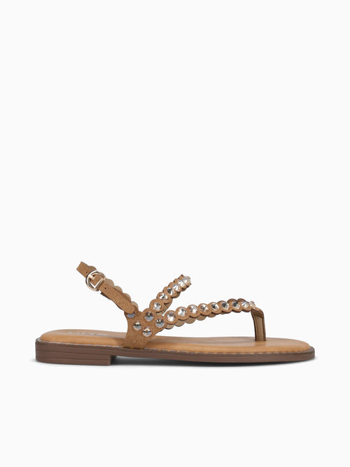 Renee Brown Textile Brown / 5 / M