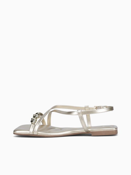 Dora Ouro Light Metallic Gold / 5 / M