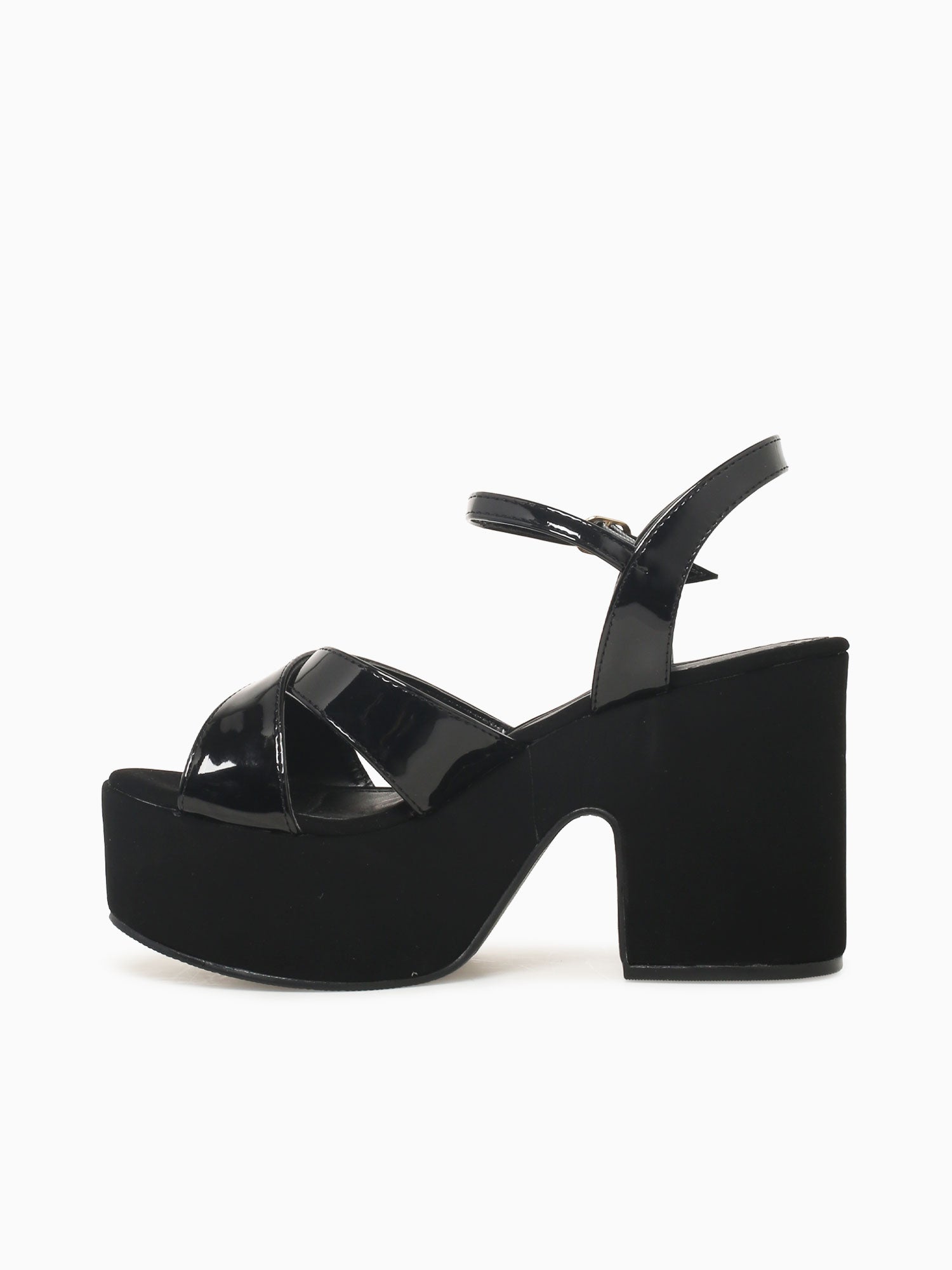 Daisy Preto Verniz Frama Black / 5 / M