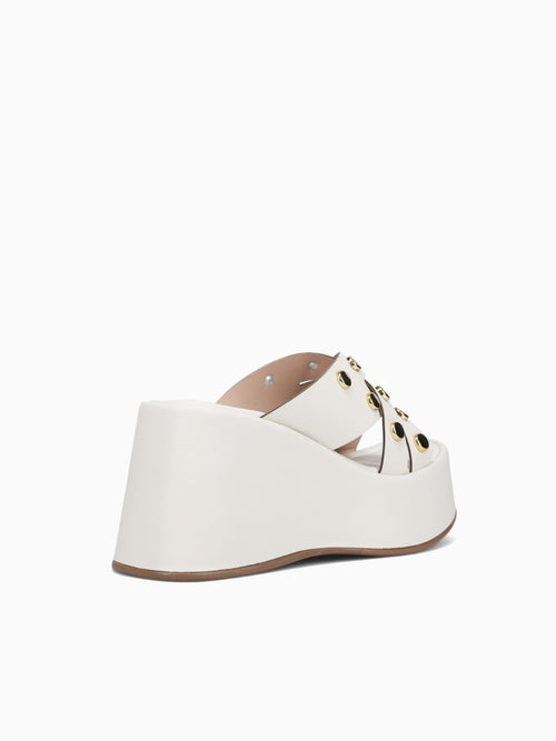 Amy Off White Soft Napa Off White / 5 / M