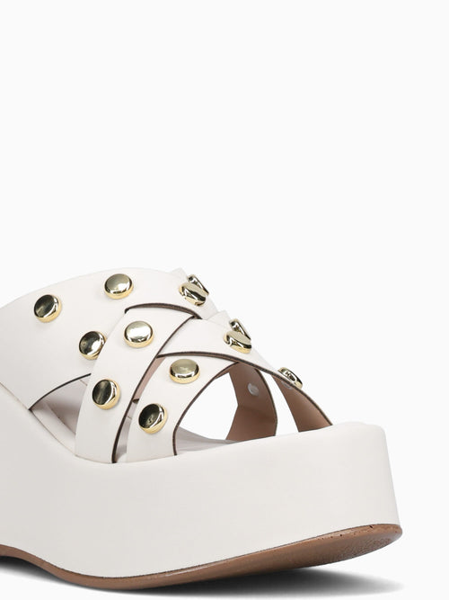 Amy Off White Soft Napa Off White / 5 / M