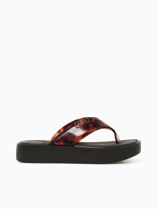 Trend New Ad Black Tortoise Shell Brown Multi / 5 / M