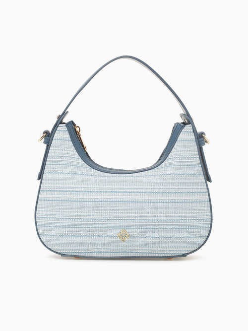 Leyla Shoulder Bag Blue Navy Blue