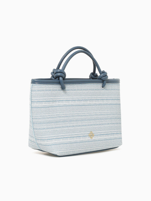 Lila Tote Blue Navy Blue