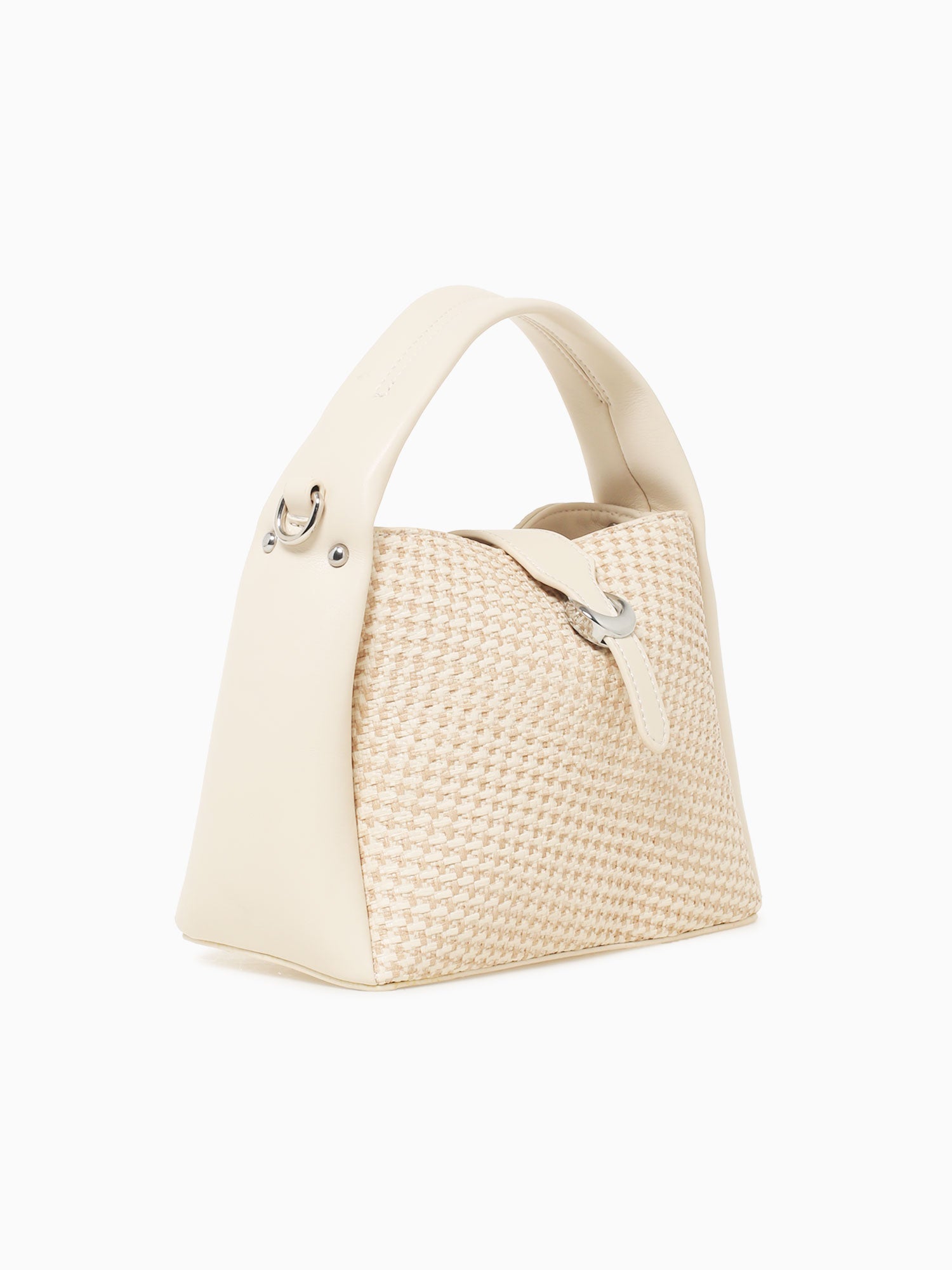 Carmen Top Handle Off White Off White