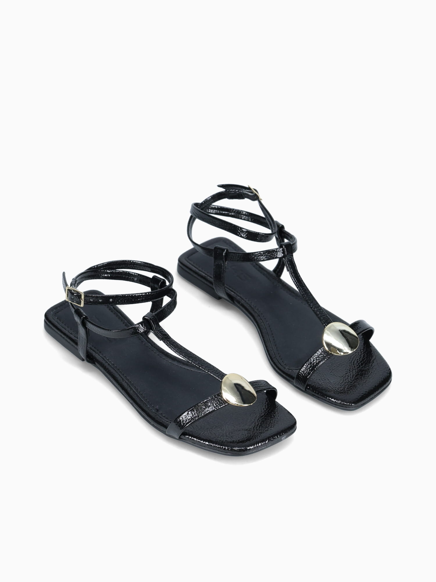 Criss Preto Verniz Molhado Black / 5 / M