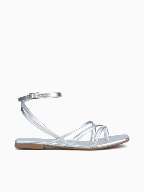 Paige Prata Metallic Silver / 5 / M
