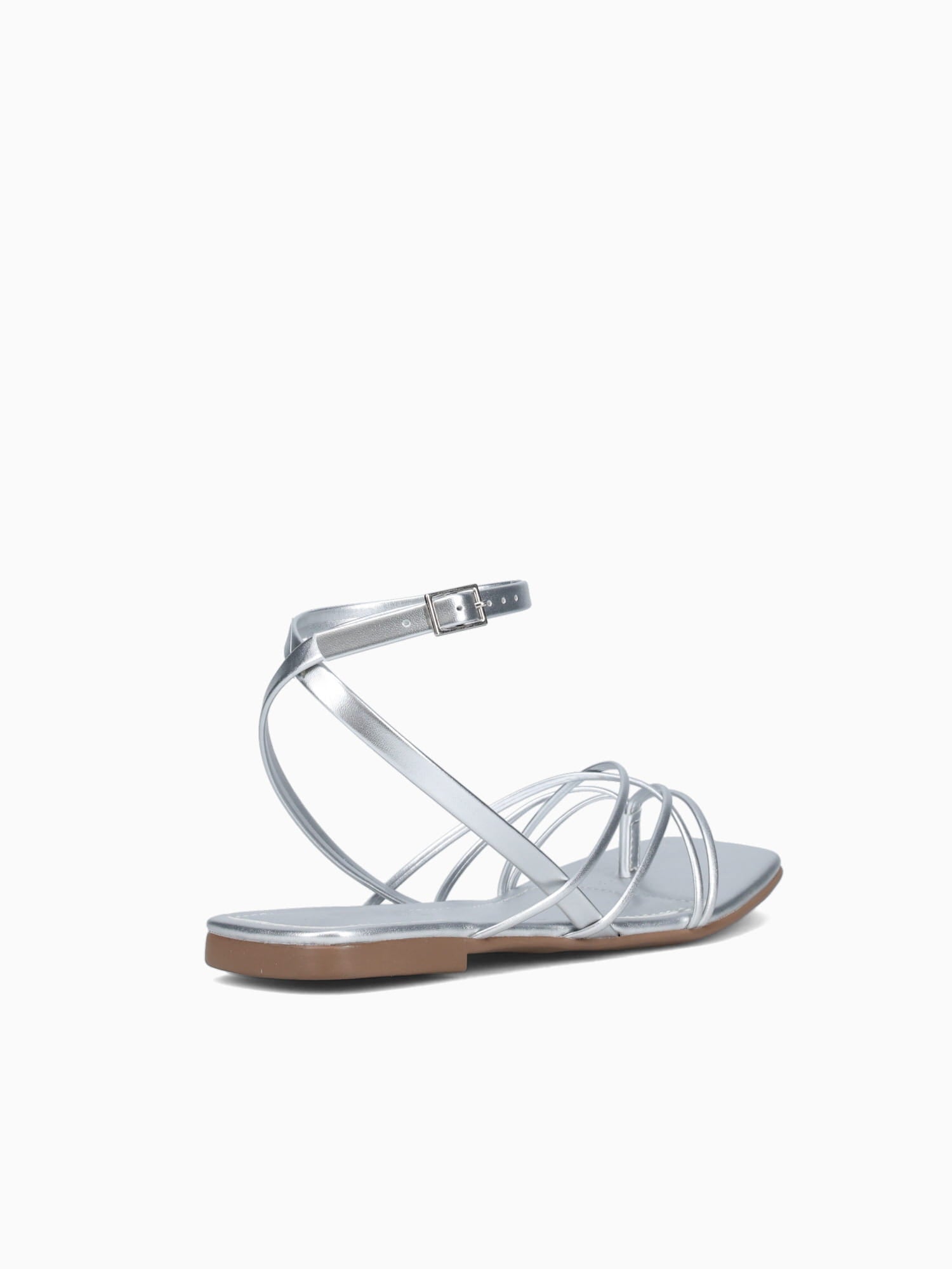 Paige Prata Metallic Silver / 5 / M