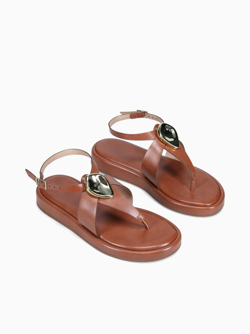 Simone Caramelo Napa Brown / 5 / M