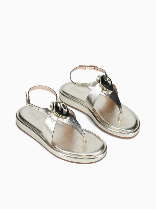 Simone Ouro Light Metallic Gold / 5 / M