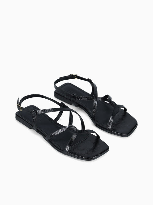 Cammie Preto Verniz Molhado Black / 5 / M