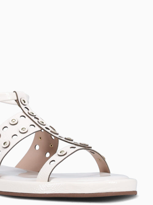 Virginia Off White Verniz Molhado Off White / 5 / M