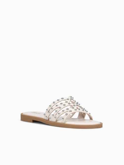 Mattie Off White Smooth Off White / 5 / M