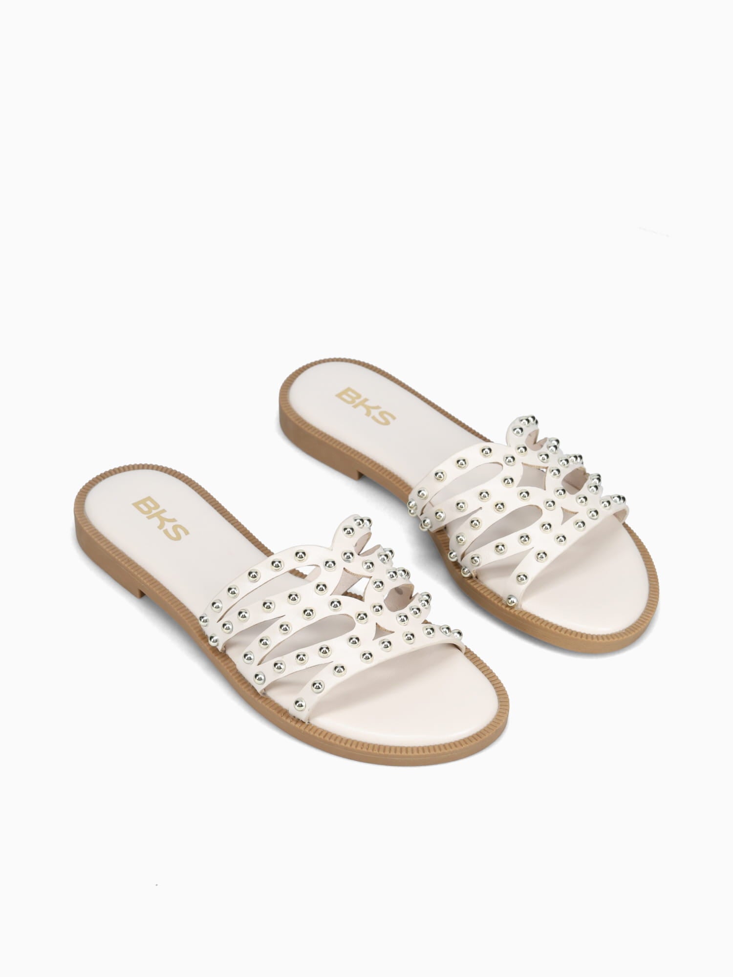 Mattie Off White Smooth Off White / 5 / M