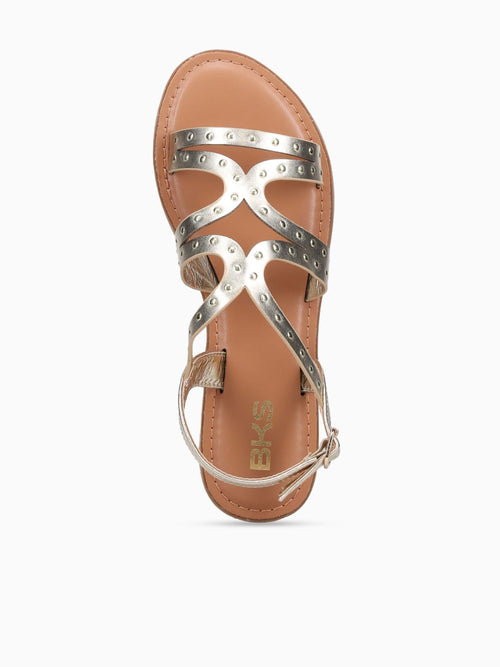 Sadie Gold Metallic Gold / 5 / M