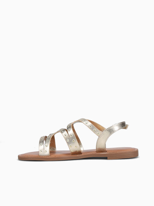 Sadie Gold Metallic Gold / 5 / M