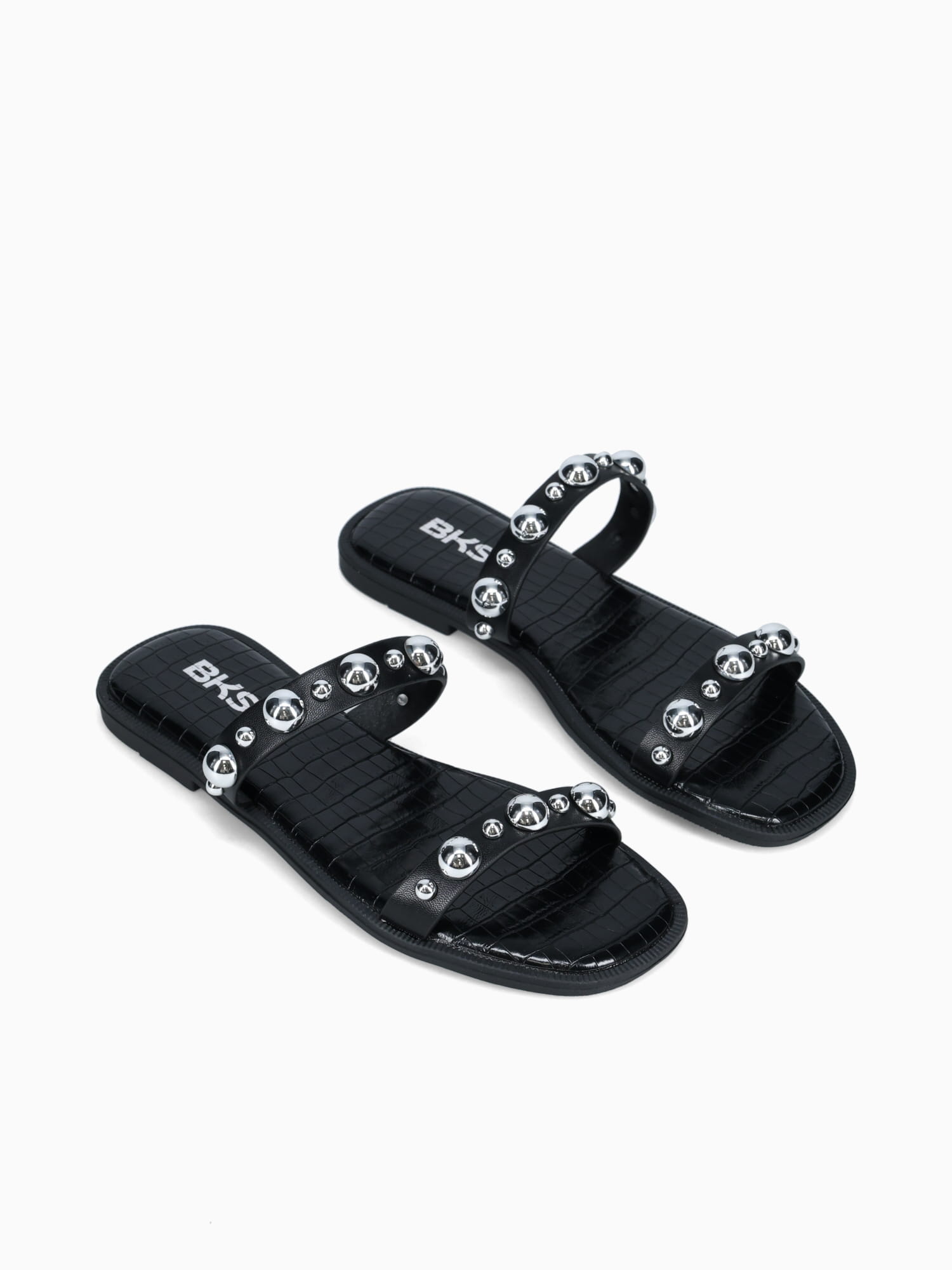 Abilene Black Croco Black / 5 / M