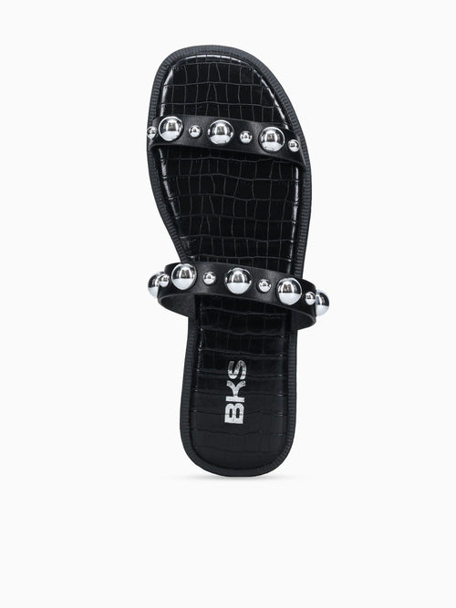 Abilene Black Croco Black / 5 / M